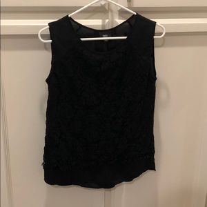 Black business casual top